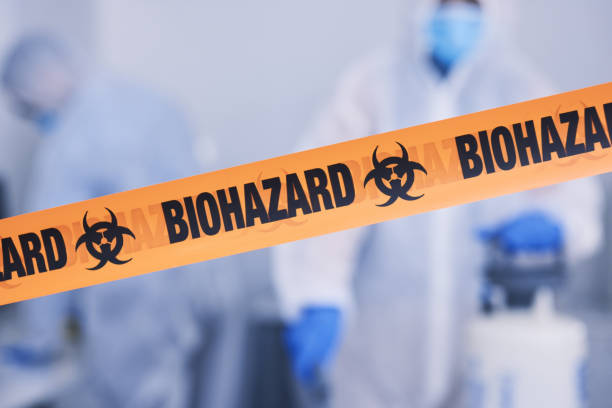 Professional Biohazard technician working in Wilmington, NC